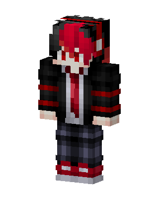 Crimson Streetwear Minecraft skin
