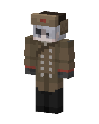 Soviet Officer skin, 3D preview
