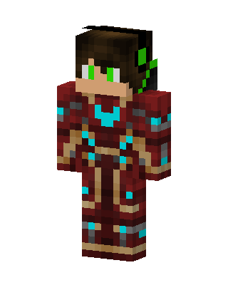 Iron Man skin, 3D preview
