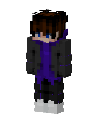 Purple Emo Boy Minecraft purple skin