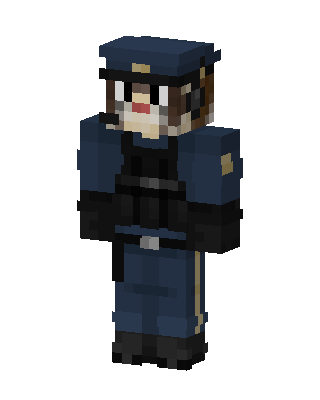 Police Officer skin, 3D preview