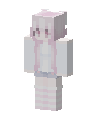 Pastel Bunny skin, 3D preview