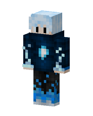 Frost Flame Minecraft skin
