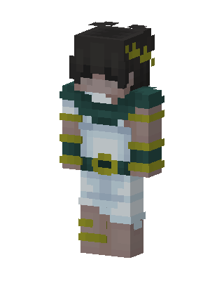 Laurel Greek Warrior skin, 3D preview