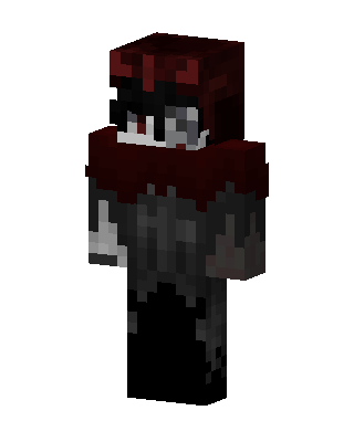 Crimson Horned Wraith skin, 3D preview