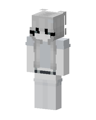 Silver Ghost Minecraft skin