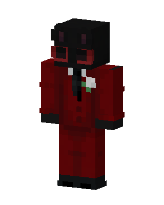 Crimson Gentleman skin, 3D preview