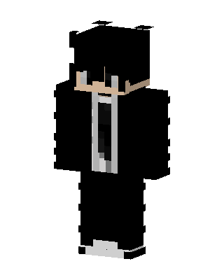 Black Suit Guy skin, 3D preview