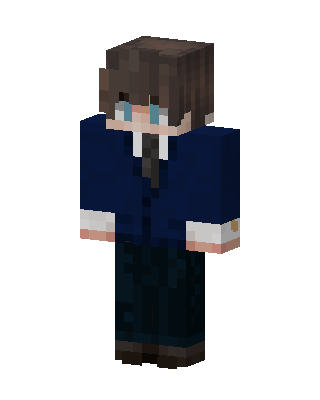 Sharp Suit skin, 3D preview