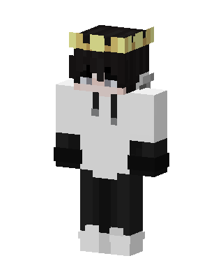 White King Minecraft white skin