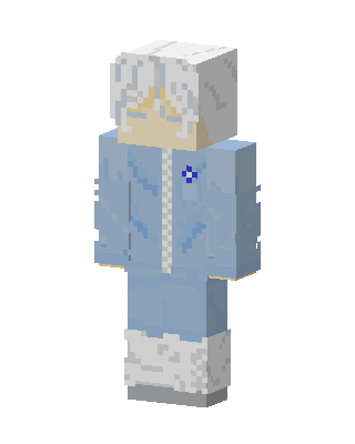 Frosty Hoodie skin, 3D preview