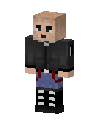 Bald Punk Rocker skin, 3D preview