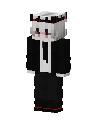 Black King skin, 3D preview