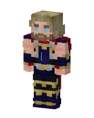 Thor skin, 3D preview