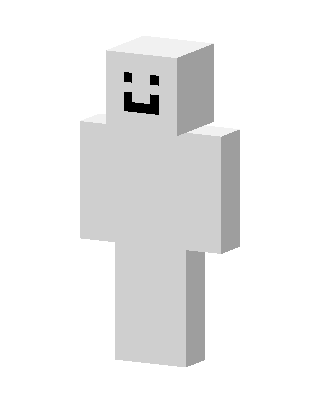 White Mob skin, 3D preview