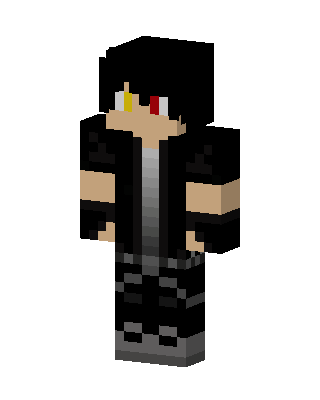 Heterochromia Hoodie skin, 3D preview