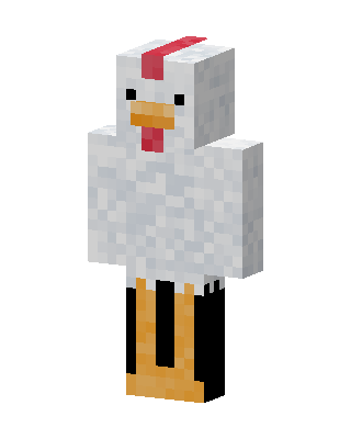 Chicken skin, 3D preview