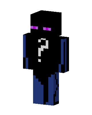 Mystery Enderman skin, 3D preview