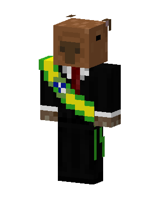 Black King skin, 3D preview