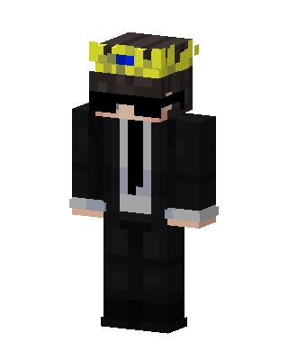 Crowned Suit Boss skin, 3D preview