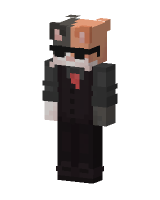 Split Cat Agent skin, 3D preview