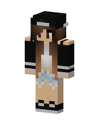 Cap Girl Minecraft skin