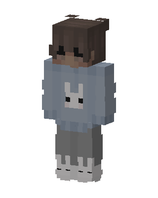 Bunny Sweater Boy Minecraft skin