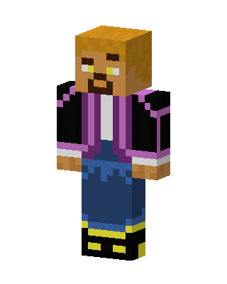 Gray Player Boy skin, 3D preview