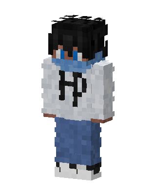 Masked Hoodie Kid skin, 3D preview