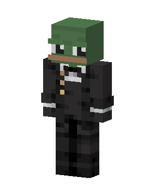 Black Player skin, 3D preview