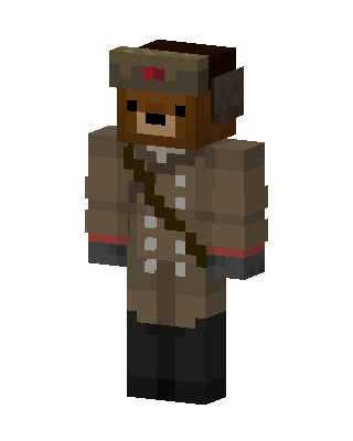 Soviet Bear skin, 3D preview
