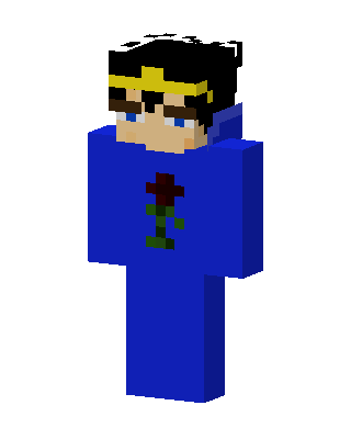 Jotaro Kujo Minecraft blue skin