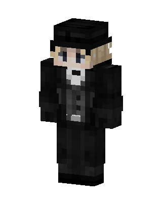 Black Villain Boy Minecraft skin