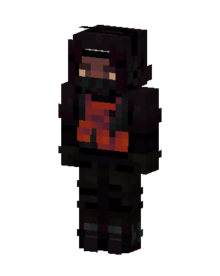 Crimson Shadow Minecraft skin
