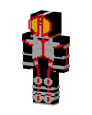 Black Masked Hero Boy Minecraft skin