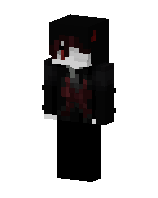 Black Villain Girl Minecraft skin