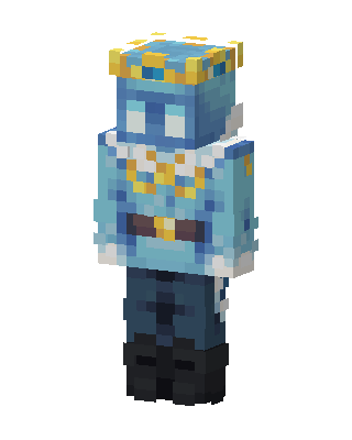 Ice Prince skin, 3D preview