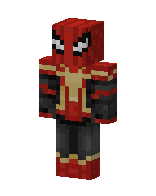 Spider-Man skin, 3D preview