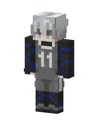 Gray Athlete Boy Minecraft skin