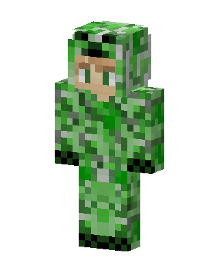 Creeper Hoodie Minecraft creeper skin