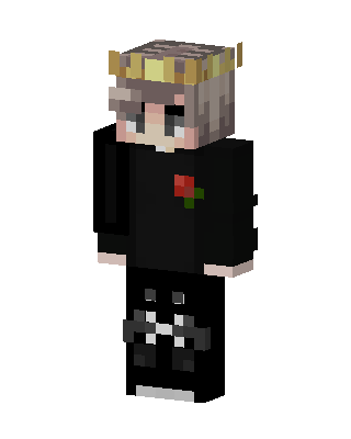 Black Royal skin, 3D preview