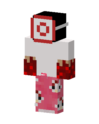 White Cutie Girl Minecraft skin