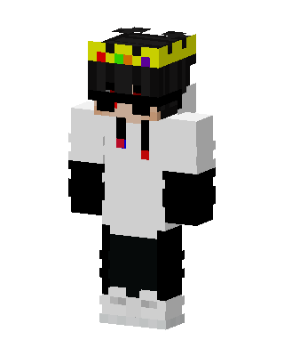 White Pride Boy Minecraft skin