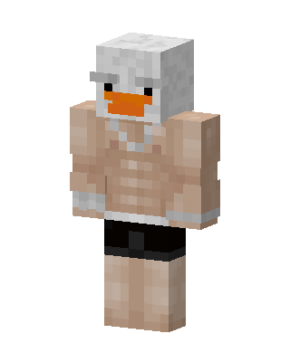 Buff Duck Minecraft skin