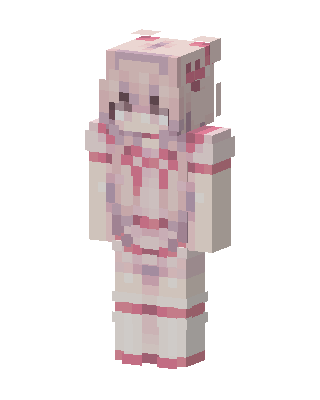 Pink Nurse skin, 3D preview