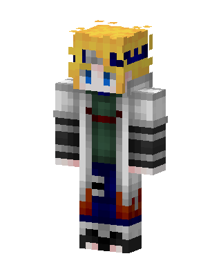 Minato Namikaze skin, 3D preview