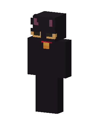 Black Cat skin, 3D preview