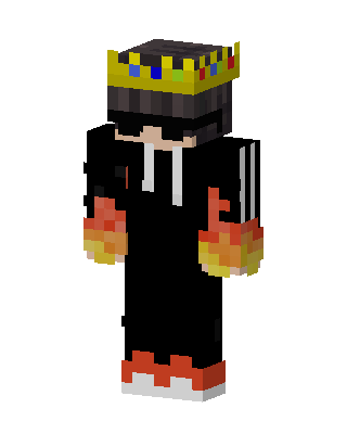 Fire Fist King skin, 3D preview