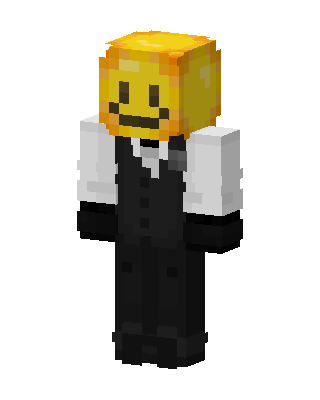 Smiley Waiter skin, 3D preview