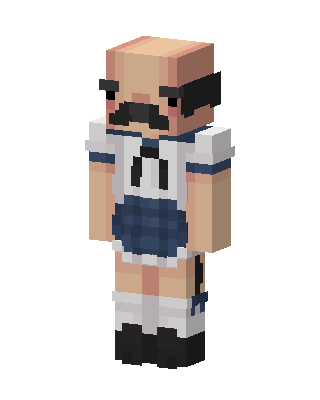 Mustache Sailor Minecraft skin